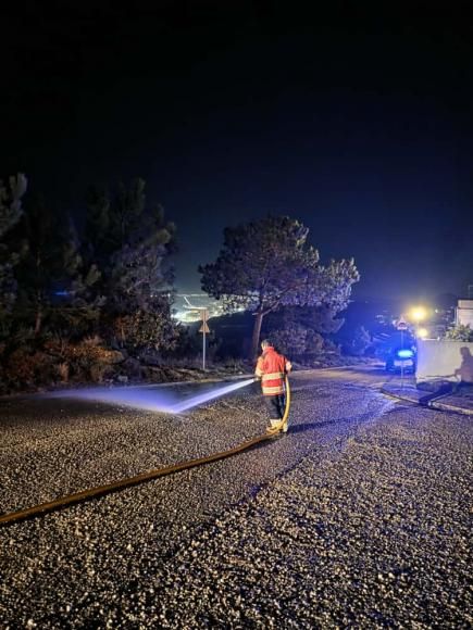 Limpeza na estrada Casal Mota &ndash; Serra da Pescaria (Rua da Peneda) ap&oacute;s as chuvas intensas