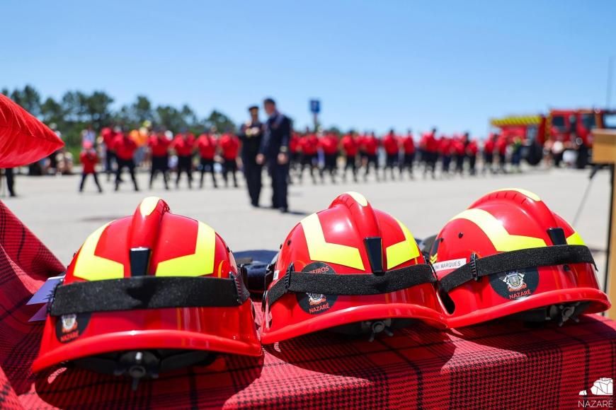 Junta de Freguesia atribui apoio de 1.000&euro; aos Bombeiros Volunt&aacute;rios da Nazar&eacute; no seu 99.&ordm; anivers&aacute;rio