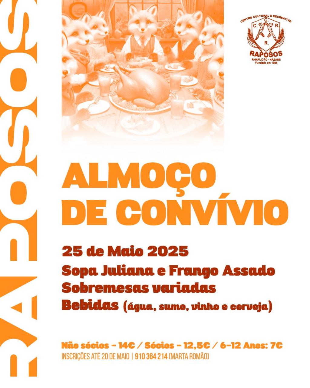 Almoço de Convívio - CCRRaposos