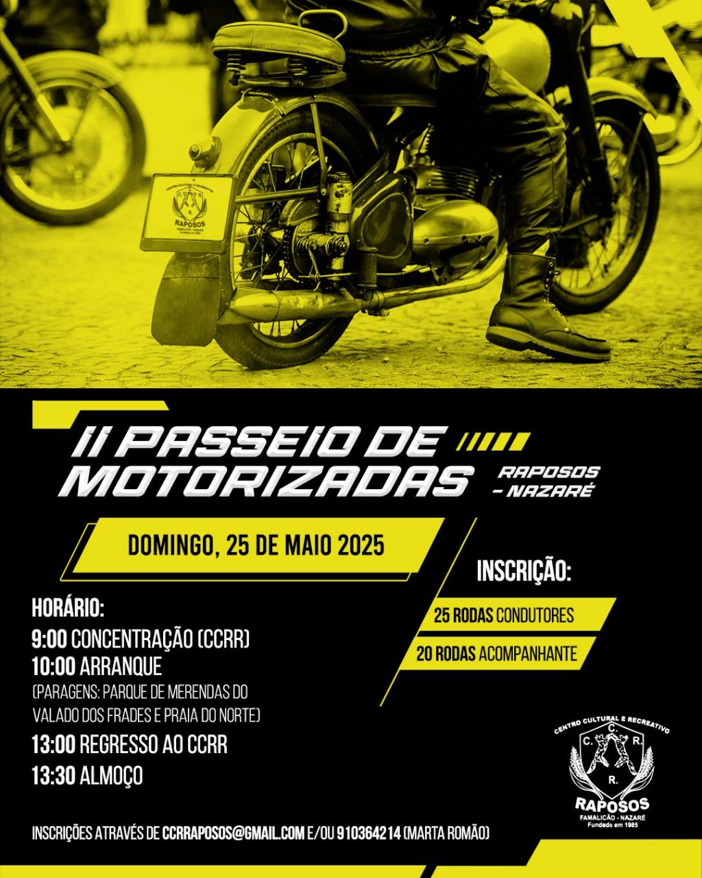 II Passeio de Motorizadas - Raposos